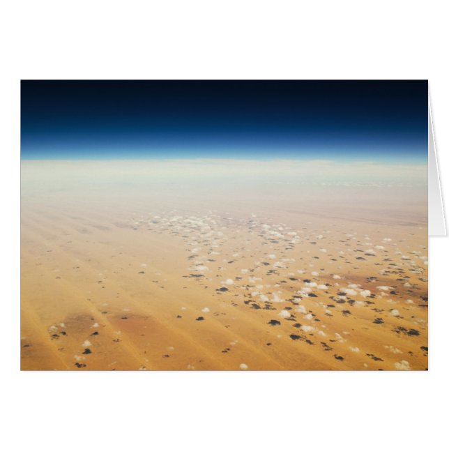 Vista aérea de un desierto (Anverso (Horizontal))
