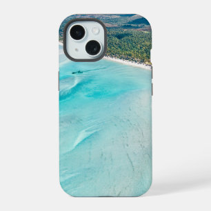 Vista aérea de una isla