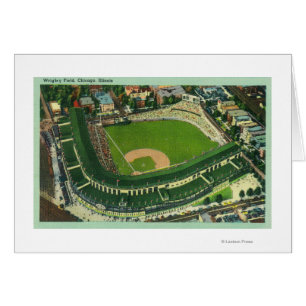 Vista aérea del campo # de 2Chicago, IL de Wrigley