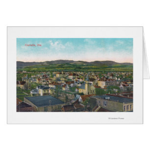 Vista aérea del CityCorvallis, O