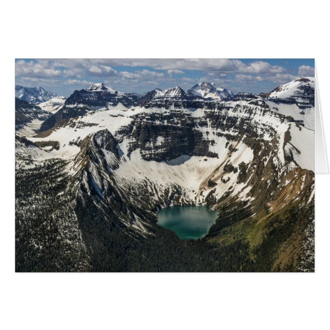 Vista aérea del lago Warderman (Anverso (Horizontal))