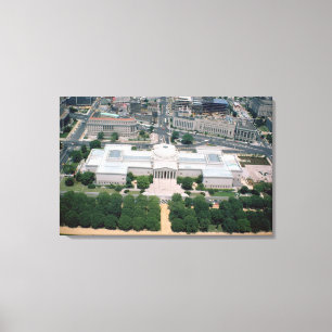 Vista aérea del National Gallery del arte