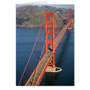 Vista aérea del puente Golden Gate en la