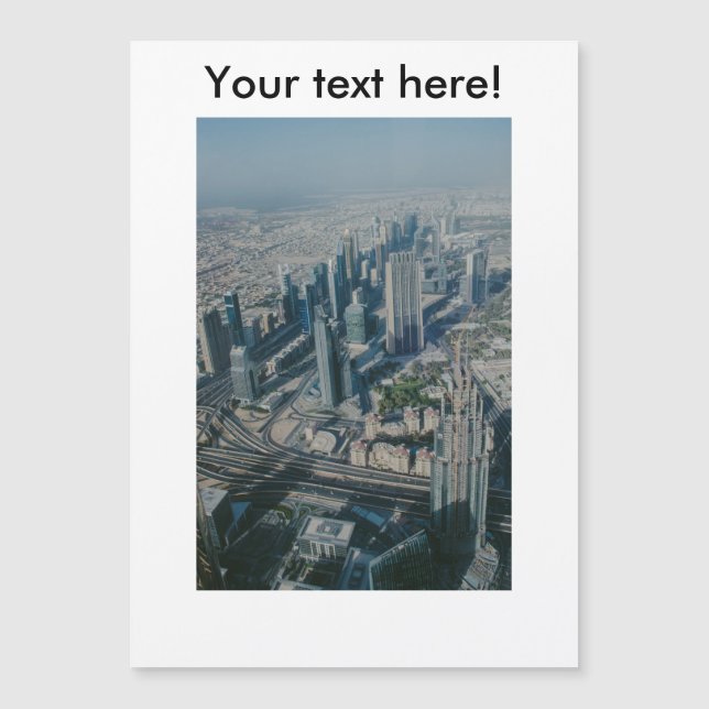 Vista Burj Khalifa, Dubai (Anverso)