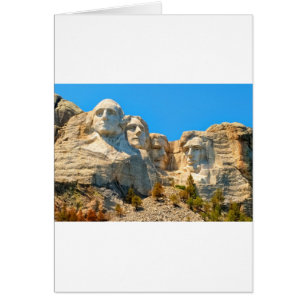 Vista clásica de Mount Rushmore
