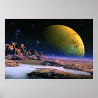 Vista cósmica - arte espacial