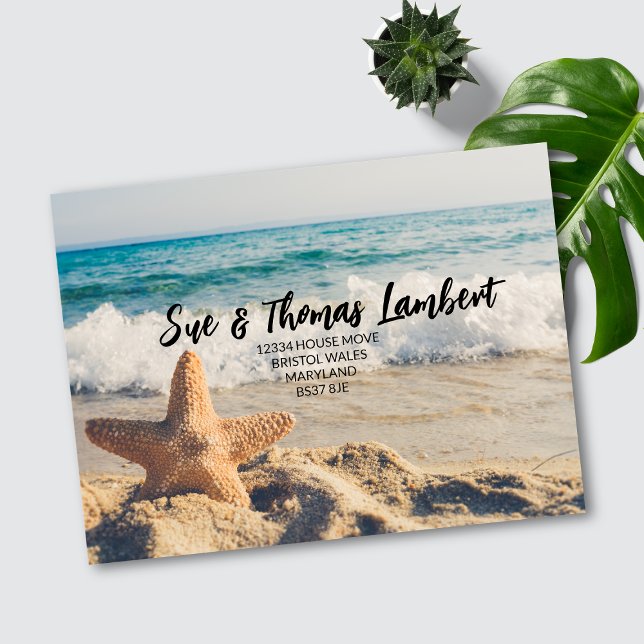 Vista costera Cambio de postal de dirección | Nuev (Subido por el creador)