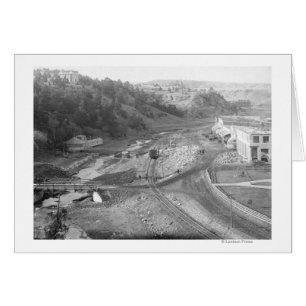Vista de aguas termales, fotografía SD
