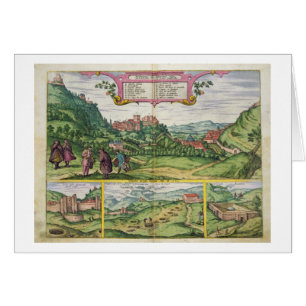 Vista de Alhambra, de 'Civitates Orbis Terrar