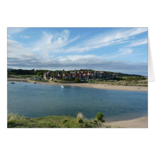 "Vista de Alnmouth from Hill"