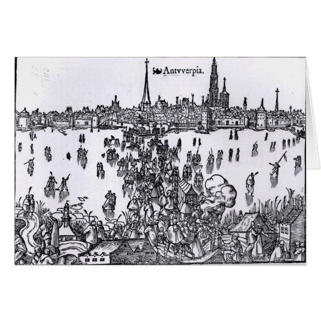 Vista de Amberes (Anverso (Horizontal))