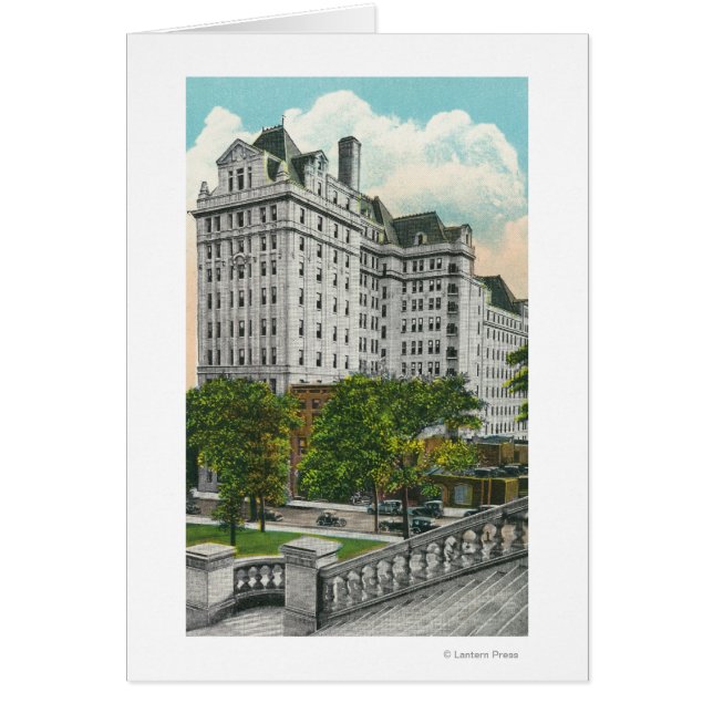 Vista de aproximación al Capitolio de NY Telephone (Frente)