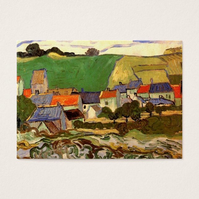 Vista de Auvers por Van Gogh (Frente)