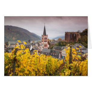 Vista de ciudad elevada Alemania