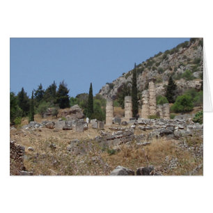 Vista de Delfos, Grecia