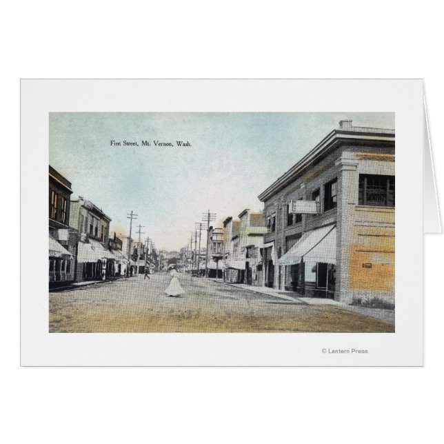 Vista de First Street (Anverso (Horizontal))