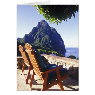 Vista de Gros Piton desde Stonefield Estate Villa