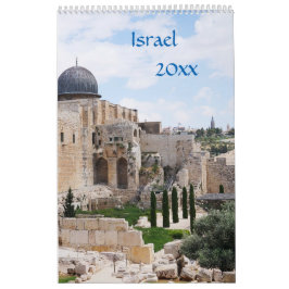 Vista de Israel, calendario