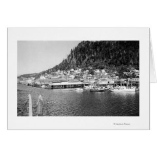 Vista de Ketchikan, fotografía en el paseo marítim