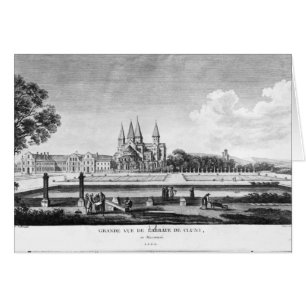 Vista de la abadía de Cluny