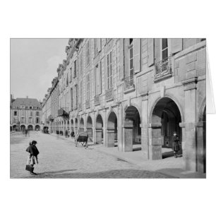 Vista de la arcada de la Place des Vosges