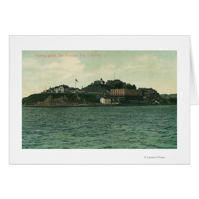 Vista de la bahía de las Islas Alcatraz y la prisi (Anverso (Horizontal))