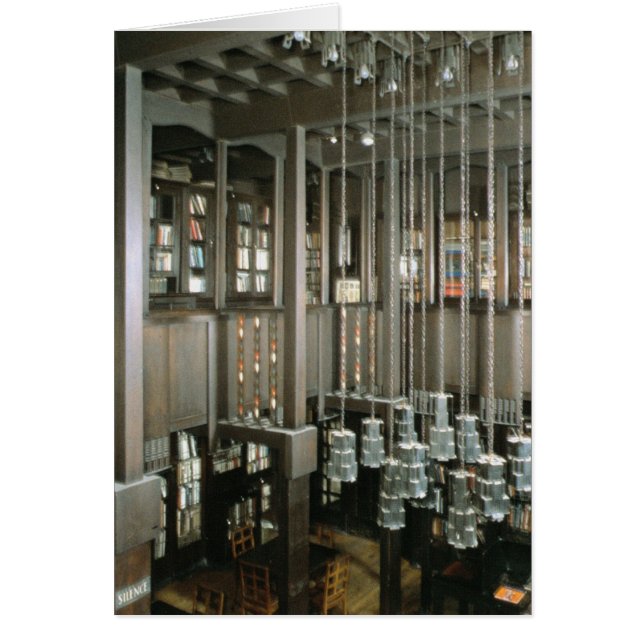 Vista de la biblioteca, construida en 1897-99 (Frente)