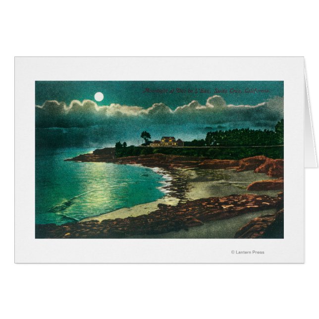 Vista de la calle de l'EauSanta Cruz, CA (Anverso (Horizontal))