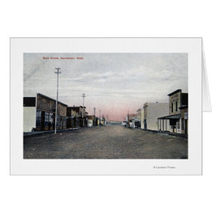 Vista de la calle principal