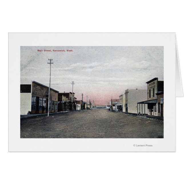 Vista de la calle principal (Anverso (Horizontal))