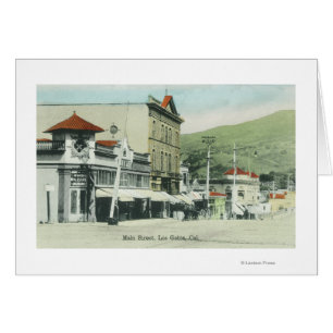 Vista de la calle principal Los Gatos, CA 2