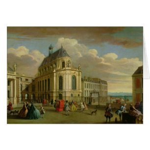 Vista de la capilla del castillo francés de