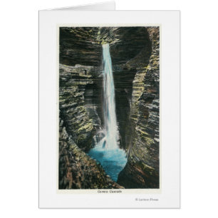Vista de la cascada de Cavern