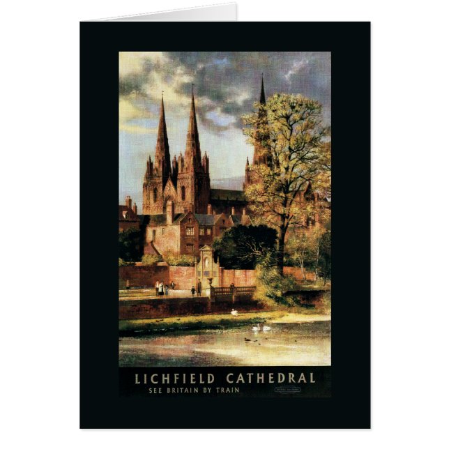 Vista de la Catedral de Lichfield (Frente)