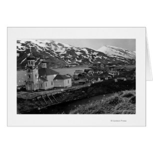 Vista de la ciudad de Unalaska, Fotografía de Alas