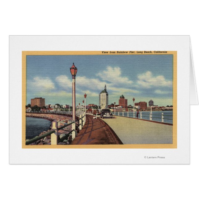 Vista de la ciudad desde el muelle arcoiris (Anverso (Horizontal))