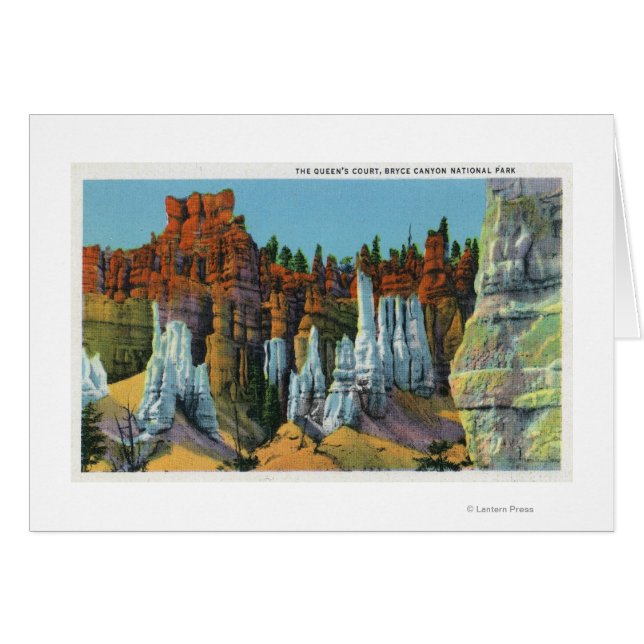Vista de la Corte de la Reina (Anverso (Horizontal))