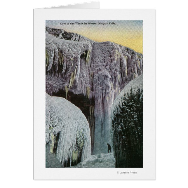 Vista de la cueva de los vientos en invierno (Frente)