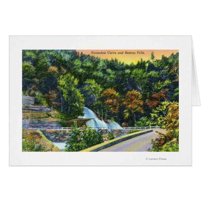 Vista de la curva herradura de las cataratas de Ba (Anverso (Horizontal))