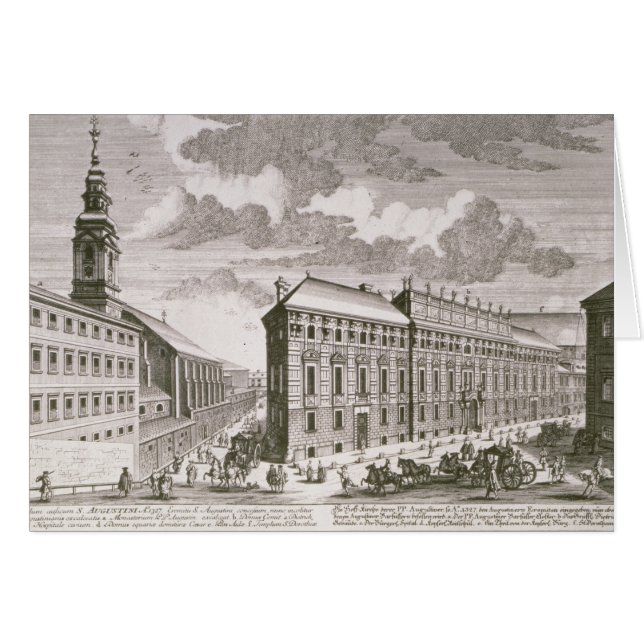 Vista de la Dorotheergasse que muestra la (Anverso (Horizontal))