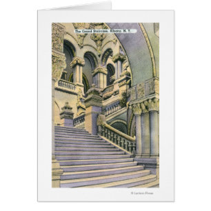 Vista de la escalera magnífica