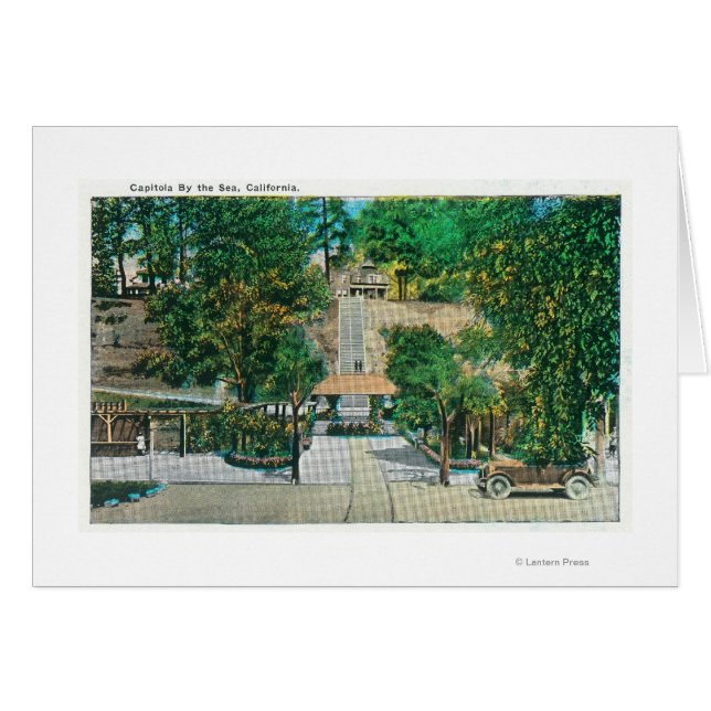 Vista de la Escalinata del Capitolio, CA (Anverso (Horizontal))