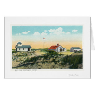 Vista de la Estación de Guardia Costera de Race Po