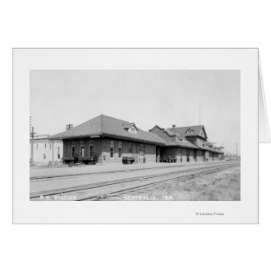 Vista de la estación de tren