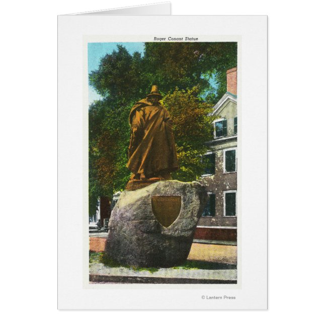 Vista de la estatua de Roger Conant (Frente)