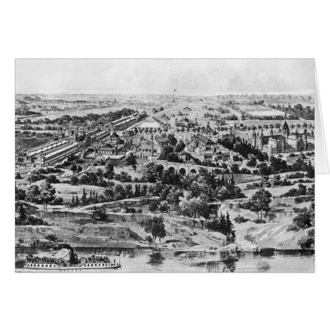 Vista de la Exposición del Centenario (Anverso (Horizontal))
