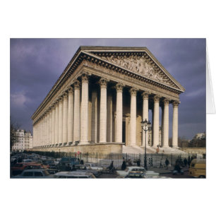 Vista de la fachada de La Madeleine