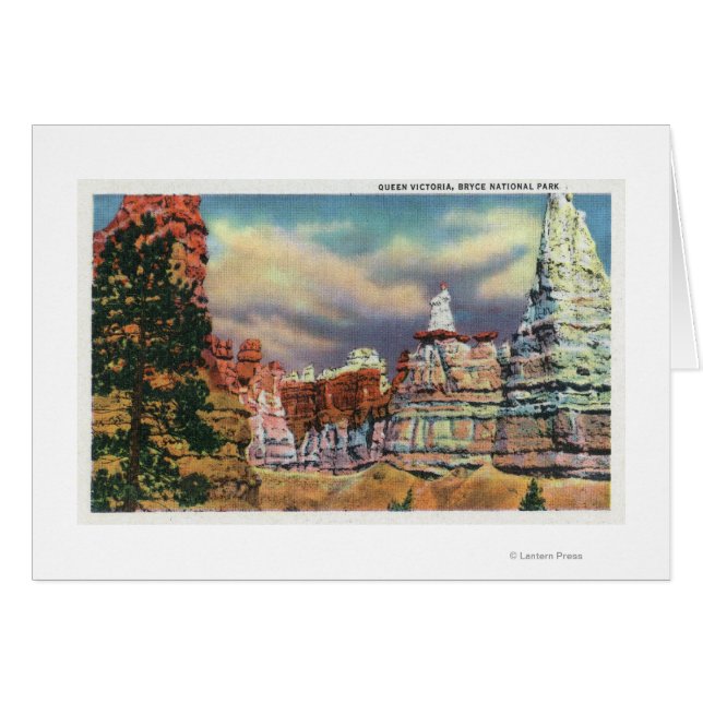 Vista de la Formación de Rock Queen Victoria (Anverso (Horizontal))