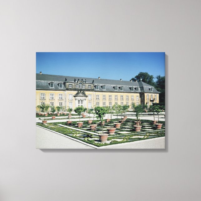 Vista de la galería de arte de los Herrenhausen (Anverso)