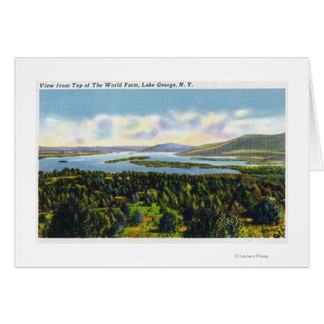 Vista de la Granja del Mundo del Lago (Anverso (Horizontal))